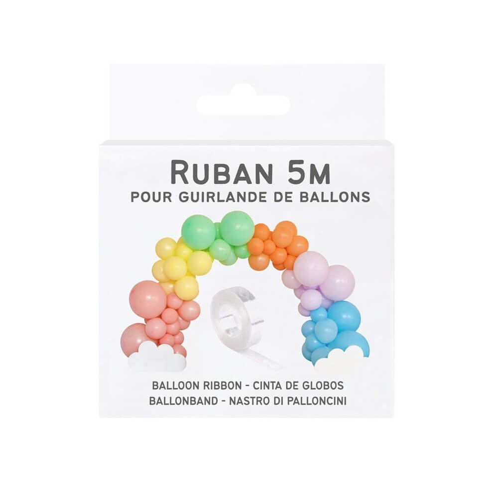 Ruban Guirlande Ballon 5 m - 36269 - Arches & guirlandes de ballons