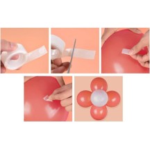 100 Points de Colle Ballon - 36576 - Accessoires ballons