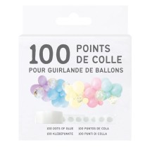 100 Points de Colle Ballon - 36576 - Accessoires ballons