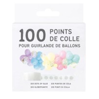 100 Points de Colle Ballon - 36576 - Accessoires ballons