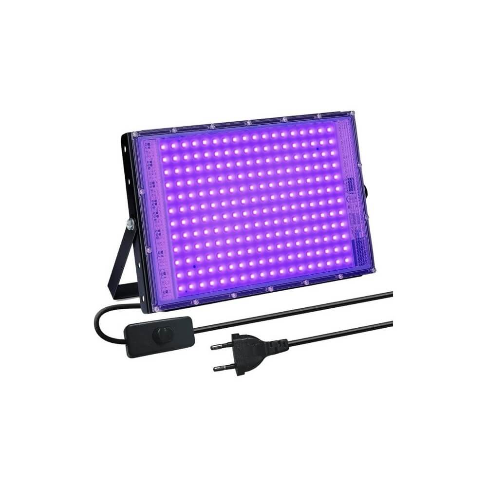 Projecteur 216 LED IP65 NR 150W avec Interrupteur - 24200 - Fluo & Néon