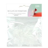 50 Clips Plastique Ballon - 36267 - Accessoires ballons