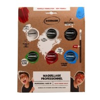 Palette 6 Pots Maquillage Garçon + Pinceau - G02080452 - Maquillage en Tube & Palettes