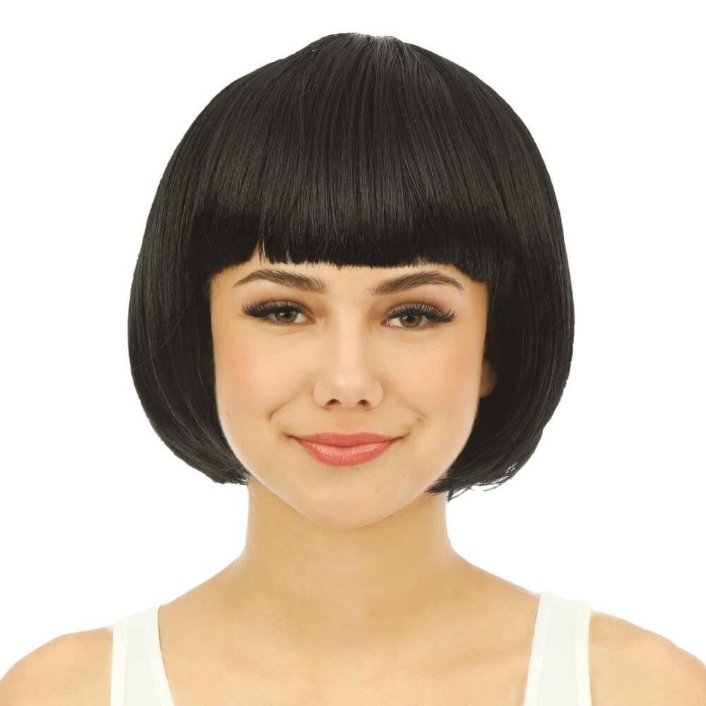 Perruque cabaret noire - 60595 - Perruques