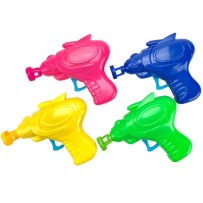 Pistolet à Bulles + Recharge 60 ml – 4 Coloris - 36676 - Bulles de Savon