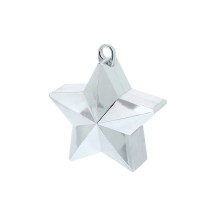 Poids Ballon Étoile Argent - 49401 - Poids de Ballons