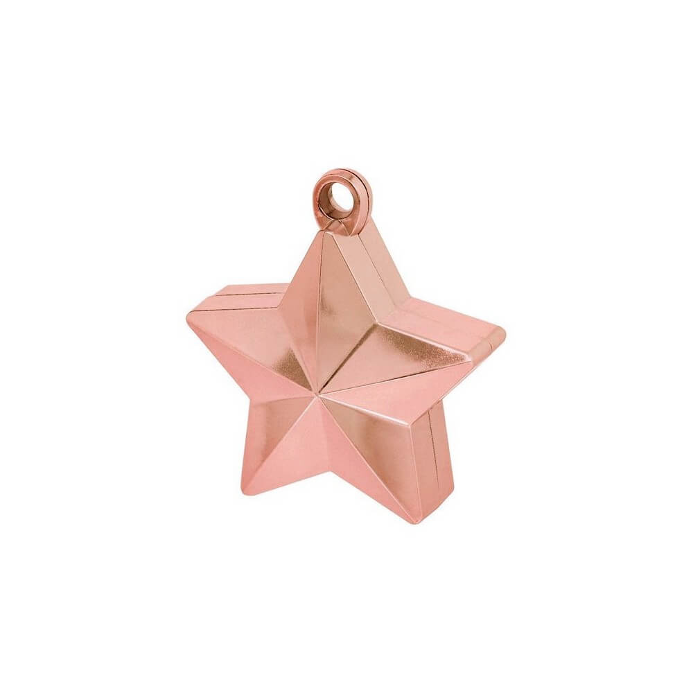 Poids Ballon Étoile Rose Gold - 49402 - Poids de Ballons