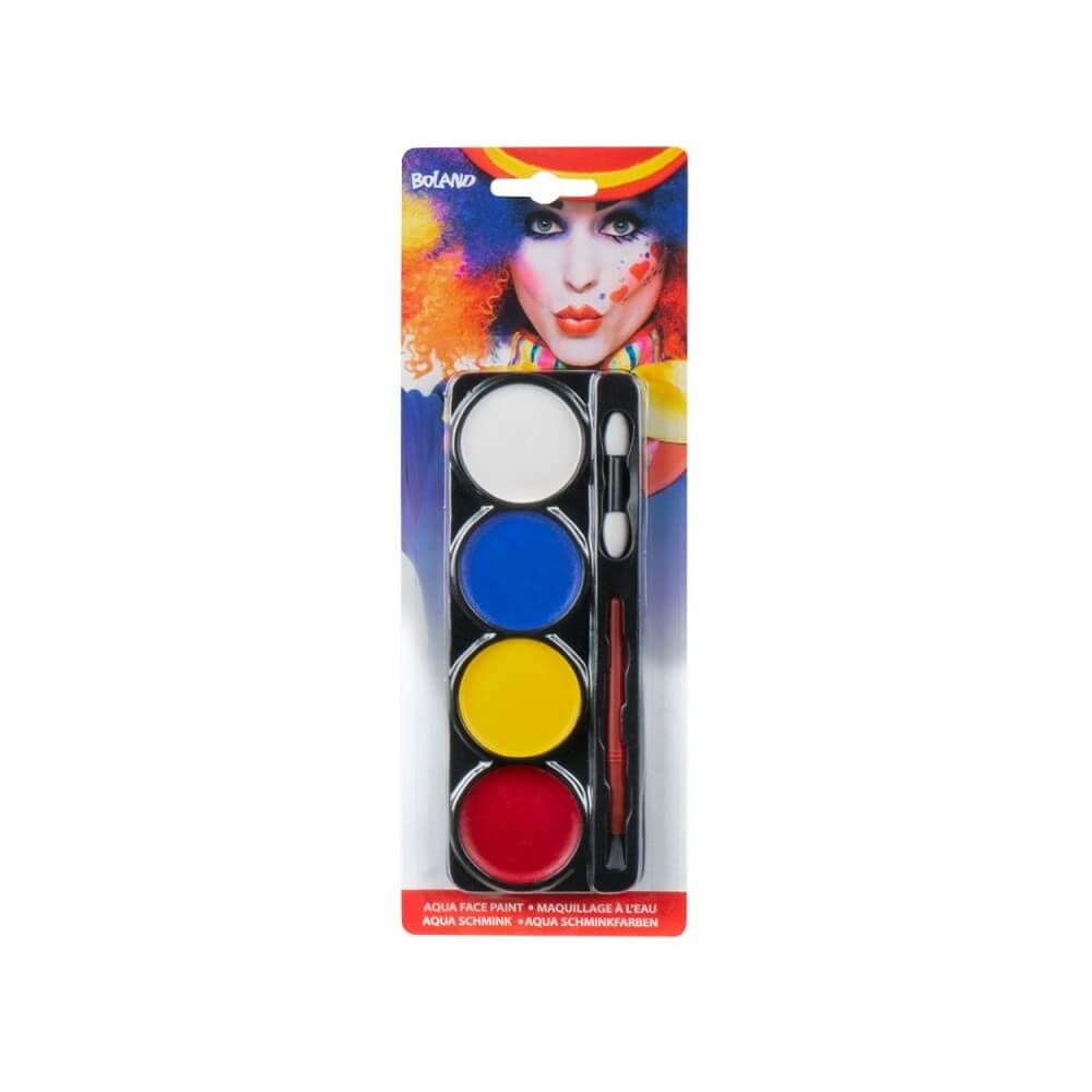 Palette Maquillage à l’Eau – Couleurs Intenses - B45063 - Maquillage en Tube & Palettes