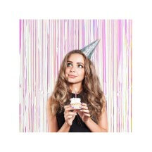 Rideau frangé irisé 100 x 200 cm - 36624IRT - Rideaux