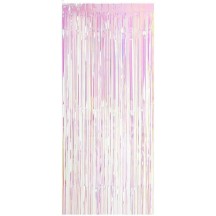 Rideau frangé irisé 100 x 200 cm - 36624IRT - Rideaux