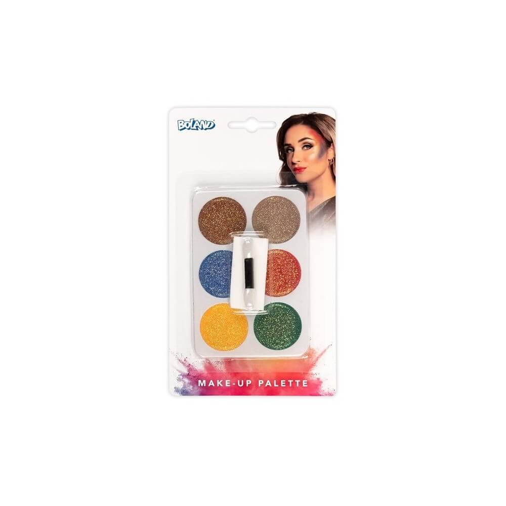 Set Maquillage Palette Pailletée – Effet Brillant - B45100 - Maquillage en Tube & Palettes