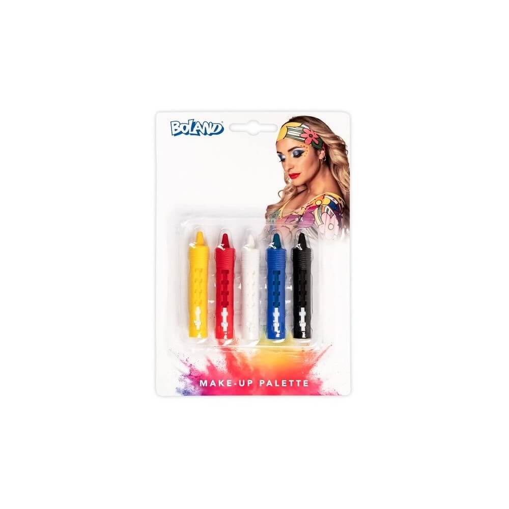 Set 5 Crayons de Maquillage – Couleurs Intenses - B45101 - Maquillage en Tube & Palettes