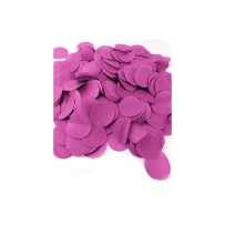 80g Confettis XXL 5 cm Fuchsia – Papier de Soie en Boîte - 22602JFFU - Confettis