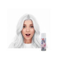Laque à cheveux 125ml Blanc – Coloration temporaire - 30106 - Laques à Cheveux Colorées