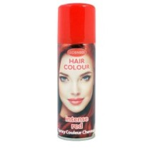 Laque à cheveux 125ml Rouge – Coloration temporaire - 30115 - Laques à Cheveux Colorées