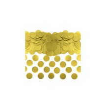 Sachet 15g de confetti 2.5 cm - Or Papier Or - 22605GO - Confettis