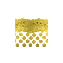 Sachet 15g de confetti 2.5 cm - Or Papier Or - 22605GO - Confettis