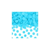 Sachet 15g de confetti 2.5 cm - Ciel 2.5 cm papier de soie Ciel - 22605CI - Confettis & Perles de Table