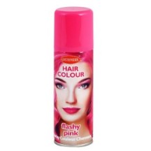 Laque à cheveux 125ml Rose – Coloration temporaire - 30110 - Laques à Cheveux Colorées