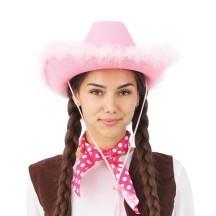 Chapeau Cowgirl Rose Adulte - 21303 - Chapeaux