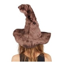 Chapeau de Sorcière Marron Adulte - 22182 - Chapeaux