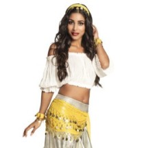 Set Gypsy Bandeau, Bracelets & Ceinture – 5 Couleurs Assorties - B00455 - Bijoux fantaisie