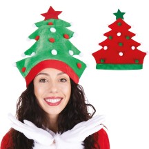 Bonnet Sapin de Noël Feutre – Couleur Aléatoire - 22377 - Chapeaux