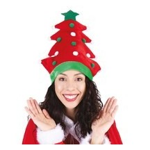 Bonnet Sapin de Noël Feutre – Couleur Aléatoire - 22377 - Chapeaux