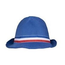 Borsalino Ruban Bleu Blanc Rouge – Couleur Aléatoire Adulte - 22389 - Chapeaux