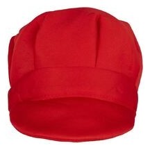 Casquette de Plombier Rouge Adulte - 22862 - Chapeaux