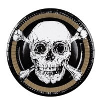 10 Assiettes papier Pirates 23 cm - B74211 - Assiettes en carton & bois