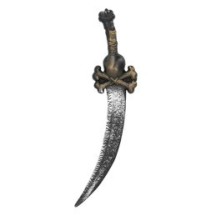 Épée Pirate Skull 59 cm – Accessoire Déguisement - B74158 - Armes factices