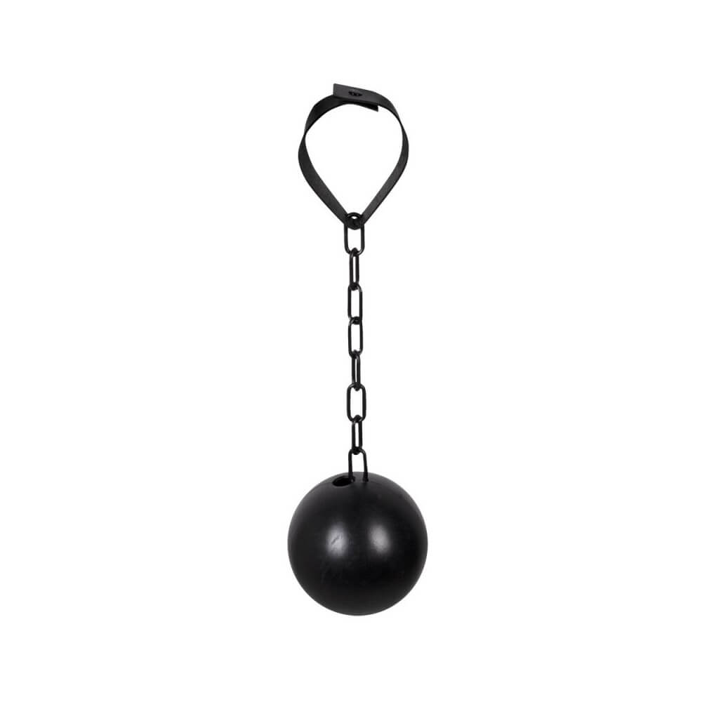 Boulet et Chaîne Prisonnier 30 cm – Accessoire Déguisement - B00621 - Armes factices