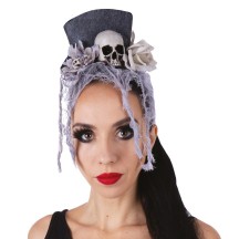 Petit Chapeau Gris avec Pinces - 22985 - Chapeaux