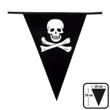 Guirlande 15 Fanions Pirate 6 m – 30 x 20 cm - B74160 - Guirlandes à Fanions