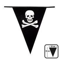 Guirlande 15 Fanions Pirate 6 m – 30 x 20 cm - B74160 - Guirlandes à Fanions