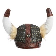 Casque Viking Effet Cuir Adulte - 23286 - Chapeaux