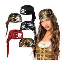 Casquette Pirate Alex – 5 Modèles Assortis (Prix Unitaire) - B81930 - Chapeaux