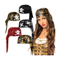Casquette Pirate Alex – 5 Modèles Assortis (Prix Unitaire) - B81930 - Chapeaux