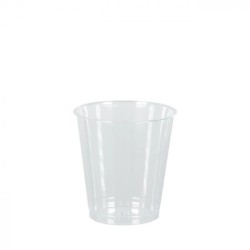 Verrine Ronde Réutilisable Transparente 5 cL – Plastique PS – Lot de 100 - 53V010 - Verrines & contenants apéritifs