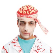 Chapeau cerveau exposé avec bandages - adulte - 23597 - Chapeaux