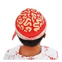 Chapeau cerveau exposé avec bandages - adulte - 23597 - Chapeaux