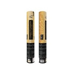 Canon à confettis 40 cm Or - 93005 - Canons à confettis