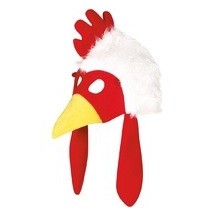 Chapeau Intégral Poule – Adulte - 23773 - Chapeaux