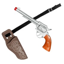 Set Cowboy Pistolet 30 cm avec Ceinture 120 cm et Étui - B54384 - Armes factices