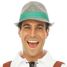 Chapeau borsalino bavarois - gris - adulte - 23845 - Chapeaux