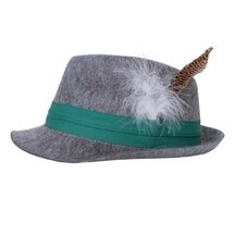 Chapeau borsalino bavarois - gris - adulte - 23845 - Chapeaux
