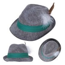 Chapeau borsalino bavarois - gris - adulte - 23845 - Chapeaux
