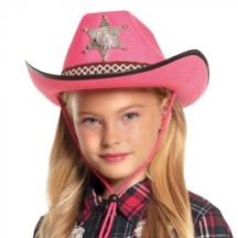 Chapeau Shérif Junior – 5 Couleurs Assorties Western - B04110 - Chapeaux