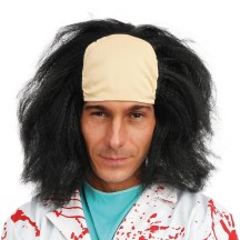 Perruque savant fou - noir - 68501 - Perruques